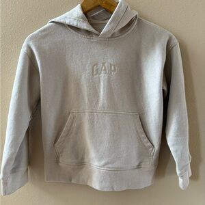 GAP Boys relaxed Beige Hoodie Sweater